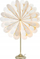 Llambë tavoline Marksljd Marigold Decorative Star, dekor, e bardhë me brass