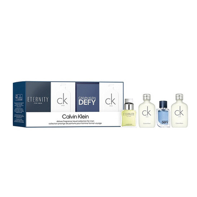 Set Calvin Klein, Eau de Toilette 2 x 10ml, Defy Eau de Toilette 5ml, Eternity Eau de Toilette 10ml
