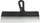 Spatulë inox Awtools 300mm me dorezë plastike, gri