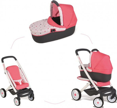Karrocë për kukull Smoby 3 in 1 Maxi Cosi Quinny
