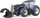 Lodër ekskavatorë Bruder New Holland T7.315, i kaltër