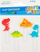 Kapëse letre dekorative Dino Craft with Fun, 4 copë, shumëngjyrëshe