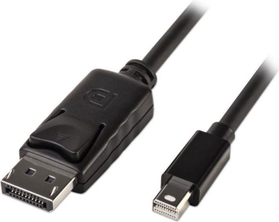 Kabllo Lindy, DisplayPort Mini- DisplayPort, 2 m, e zezë