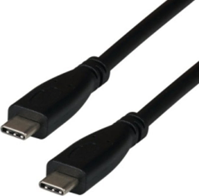Kabllo USB C M-cab 7001335, 2m, USB 4.0 20Gbit 100W, e zezë