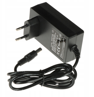 Adapter karikues universal 9V, 36W 4A, dalje 5.5 mm, i zi