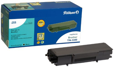 Toner Pelikan 1255HC, në vend të Brother TN-3280, 9350 faqe, i zi