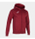 Xhaketë sportive Joma Menfis, me kapuç, zinxhir i plotë, maroon