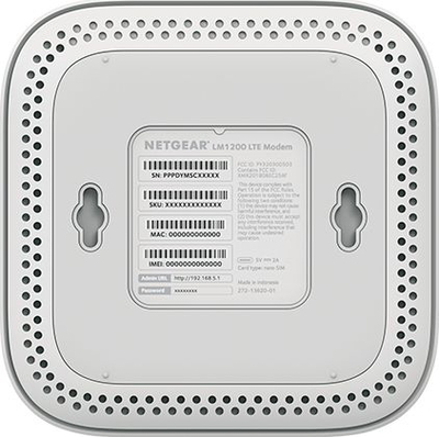 Modem celular NETGEAR LM1200, 4G LTE, 150 Mbps, i bardhë