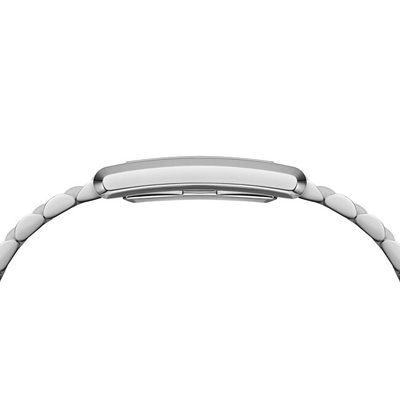 Orë dore për femra Daniel Wellington Bound 35x24, e argjendtë
