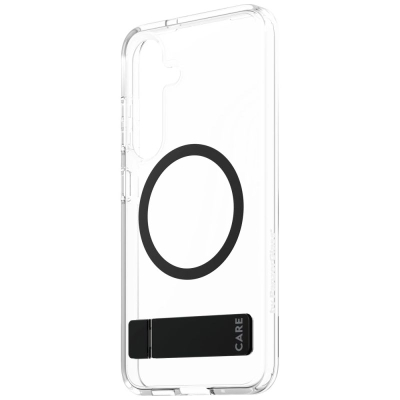 Mbrojtëse telefoni PanzerGlass CARE, për Samsung Galaxy S25, me këmbë mbajtëse, e tejdukshme