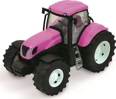Lodër traktor Tupiko Pink Tractor, shkalla 1:16, plastikë, rozë