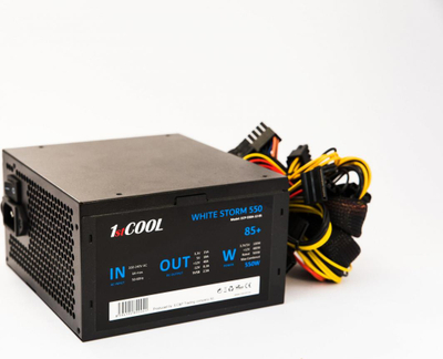 Напојување за компјутер 1stCOOL White Storm, 550 W, 120 mm