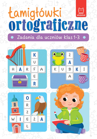 Libër pune Orthographic Puzzles, detyra drejtshkrimi për klasat 1–3