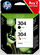 Set bojërash HP 304 me 2 pako | e zezë, me tre ngjyra |