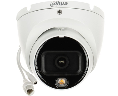 Kamerë IP Dahua IPC-HFW1639TC-A-IL-0280B-S6, 6MP, lente 2.8mm, e bardhë