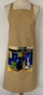 Përparëse kuzhine Viga Toys Dogs in the Kitchen, 100% pambuk, me xhep, me qen