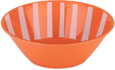 Тас Koziol Nora M Stripes, 16.4 cm, био пластика, портокалова