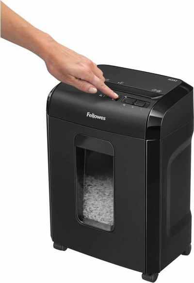 Shkatërrues letre Fellowes Powershred 10M, micro-cut, i zi