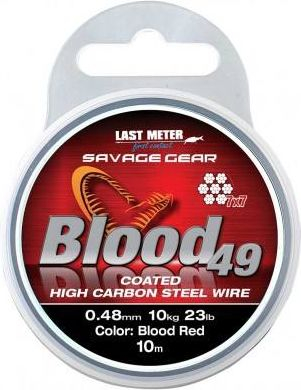 Lanko peshkimi Savage Gear Blood 49, 10m, 0.48mm, 11kg