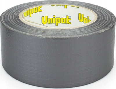 Shirit ngjitës Unipak PVC, 30 m x 4,8 mm x 0,13 mm, i hirtë
