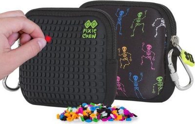 Çantë ruajtëse Pixie Crew Storage Pouch Skeleton, panel silikoni, 15 cm, me shumë ngjyra