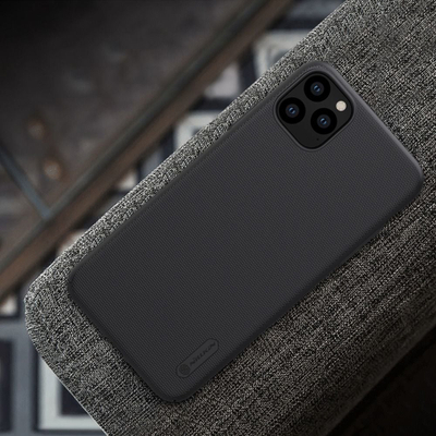 Këllëf telefoni Nillkin Frosted për iPhone 11 Pro Max, polikarbonat, Gold