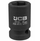 Kokë çelësi goditës JCB, 15 mm, 1/2", Cr Mo, e zezë
