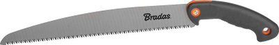 Sharrë degësh Bradas Fox Tail V Series Cutter, teh 325mm, dorezë TPR, portokalli