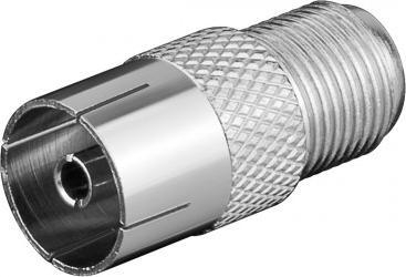 Goobay Adapter F për kabllo koaksial