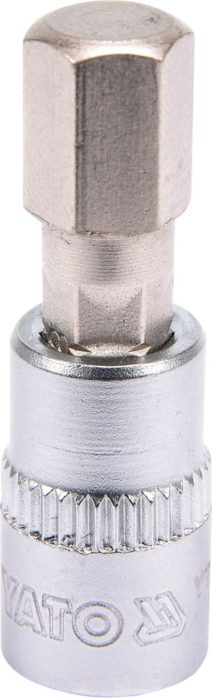Bit çelësi Yato YT-04375, Hex H8, 1/4", 37mm, argjendtë