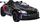 Makine elektrike për kalamaj BMW M6 GT3, 12V, me pult, e zezë
