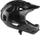 Helmetë çiklizmi Casco MTBE Full Face Carbon, 58-62 cm, e zezë karbon mat me detaje jeshile