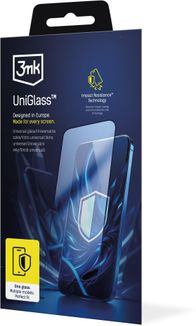 Xham mbrojtës 3mk UniGlass Glass 02, për iPhone 11 XR, transparencë e lartë