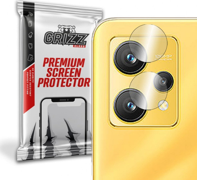 Xham mbrojtës kamerë GrizzGlass Hybrid, për Realme 9 4G, transparent