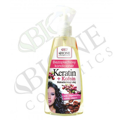 Balsam për flokë Bione Cosmetics Keratin + Kofein, 260 ml