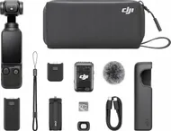 Kamerë DJI Osmo Pocket 3 Creator Combo 4K, e zezë