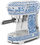 Makina portafilter për kafe Smeg x Dolce &amp; Gabbana Blu Mediterraneo, 15 bar, sistem Thermoblock, blu