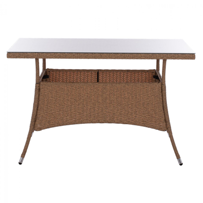 Tavolinë Military rattan 120×70×75 cm (HM5141.32)