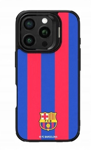 Mbrojtëse telefoni OCPC FC Barcelona, lëkurë PU, me stand, antirrëshqitëse