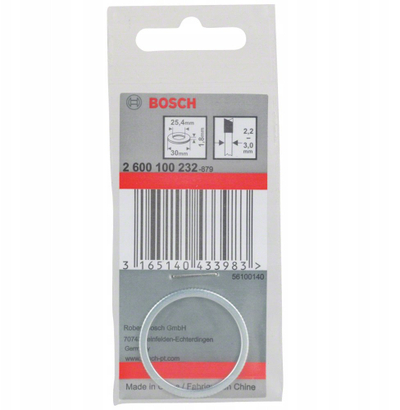 Unazë reduktuese Bosch, për teh sharrë 22mm në 30mm, metalike