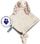 Batanije Whisbear DouDou Cuddly Bunny, e bardhë