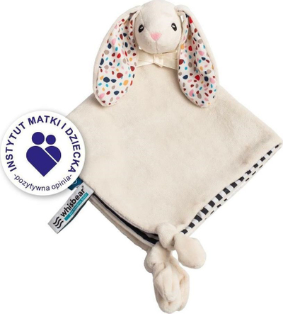 Batanije Whisbear DouDou Cuddly Bunny, e bardhë