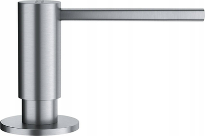 Dispenzer sapuni Franke Atlas, 350ml, çelik inox, ngjyrë inox e lëmuar