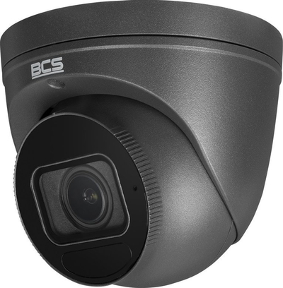 Kamerë IP dome BCS BCS-P-EIP58VSR4-Ai2-G, 8MP, lente 2.8-12mm, e bardhë