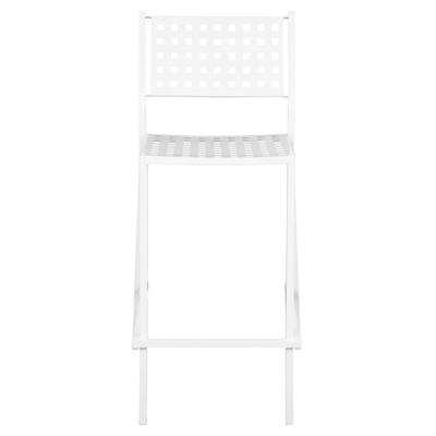Stol Olympias metalik i bardhë 47×58×111 cm (HM5528.02), bardhë