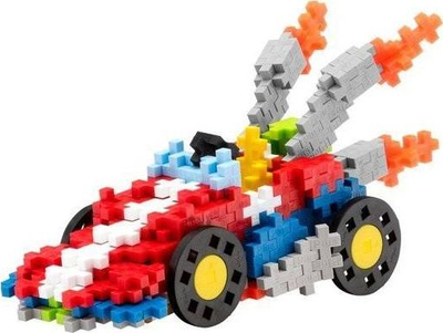 Set ndërtimi Plus Plus GO Mini Mix Race Car, 240 copa, shumëngjyrësh
