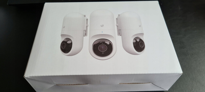 Kamerë sigurie Ubiquiti UniFi G3 Flex, 3 pak, PoE, e bardhë