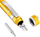 Kaçavidë precize Rebel Precision Screwdriver, 9 bitë, xhepi, gri