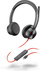 Kufje me mikrofon Poly Blackwire 8225, USB‑C, me ANC, ngjyrë e zezë