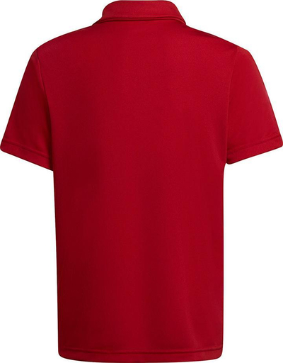 Bluzë polo për kalamaj adidas Entrada 22 Jr H57495, AeroReady, 100% poliester, e kuqe